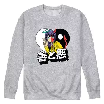 Мужская толстовка «Хорошо и плохо» Licensed Character