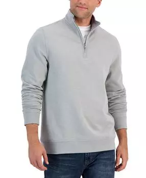 Мужская толстовка из эластичного флиса с молнией четверть Club Room