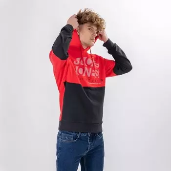 Мужская толстовка jjmarco с капюшоном Jack & Jones, черный