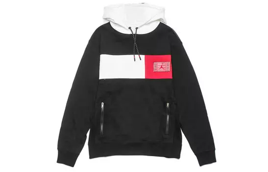 Мужская толстовка Jordan с капюшоном, черный/белый