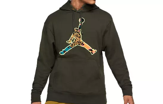 Мужская толстовка Jordan, зеленый