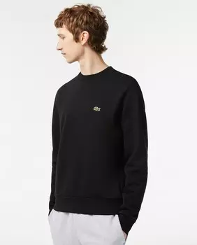 Мужская толстовка классического кроя Lacoste, черный