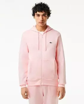 Мужская толстовка классического кроя Lacoste, розовый