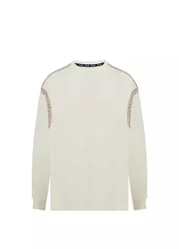 Мужская толстовка крючком Pcfg, белый