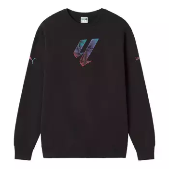 Мужская толстовка La Liga Graphic Crew Puma, чёрный