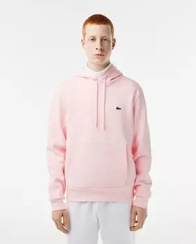 Мужская толстовка Lacoste для джоггеров из органического хлопка с капюшоном Lacoste, розовый