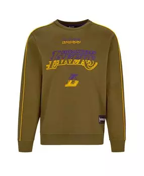 Мужская толстовка los angeles lakers стандартной посадки boss x nba Hugo Boss, мульти