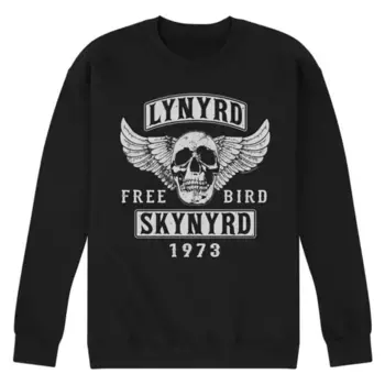 Мужская толстовка Lynyrd Skynyrd с принтом "Free Bird" Licensed Character, черный