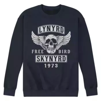 Мужская толстовка Lynyrd Skynyrd с принтом "Free Bird" Licensed Character, синий