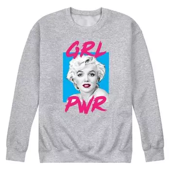 Мужская толстовка Мэрилин Монро GRL PWR Licensed Character