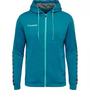 Мужская толстовка на молнии Hmlauthentic для мультиспорта HUMMEL, цвет blau