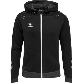 Мужская толстовка на молнии Hmllead для мультиспорта HUMMEL, цвет schwarz