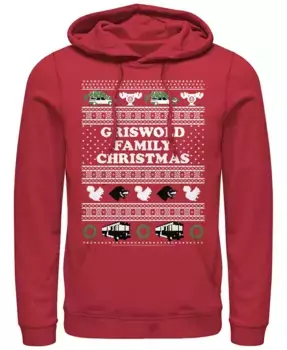 Мужская толстовка National Lampoon Christmas Vacation Griswold Fifth Sun, красный