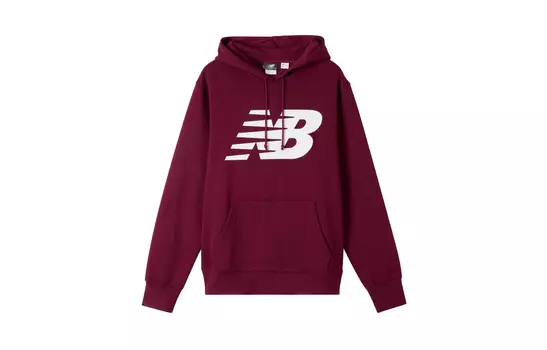 Мужская толстовка New Balance, цвет Burgundy