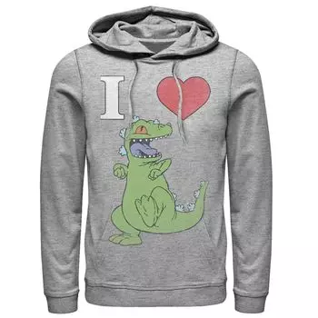Мужская толстовка Nickelodeon RugRats I Love Reptar Licensed Character