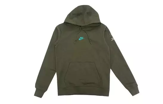 Мужская толстовка Nike, Армейский Зеленый