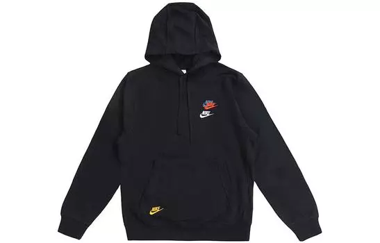 Мужская толстовка Nike с принтом, черный