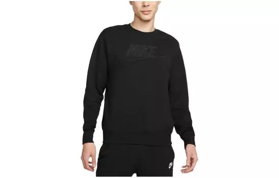 Мужская толстовка Nike хлопковая, черный