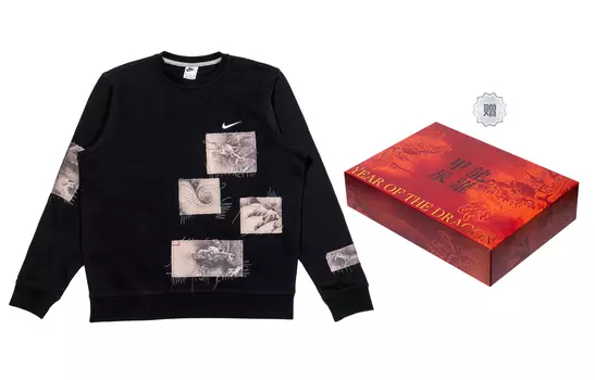 Мужская толстовка Nike, цвет Black