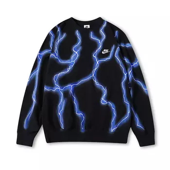 Мужская толстовка Nike, Синяя молния