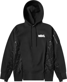 Мужская толстовка Nike x Sacai, черный