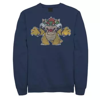 Мужская толстовка Nintendo Super Mario Bowser Coming For You Licensed Character