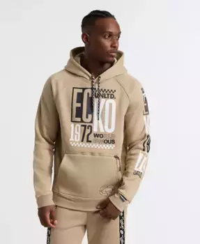 Мужская толстовка Offkey Ecko Unltd, коричневый/бежевый