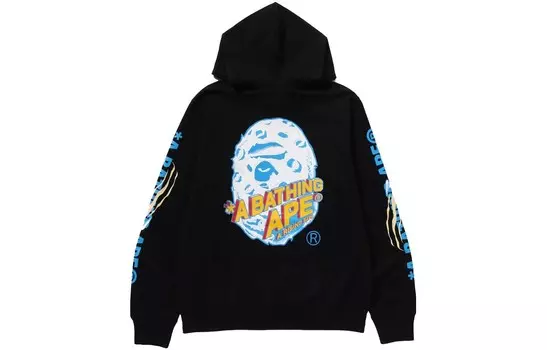 Мужская толстовка ограниченной серии FW23 Mid-Autumn Festival A Bathing Ape, серый