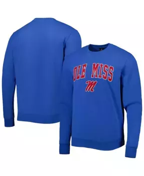 Мужская толстовка Ole Miss Rebels с арочным логотипом Colosseum, синий