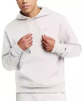 Мужская толстовка Powerblend Fleece с капюшоном Champion, белый
