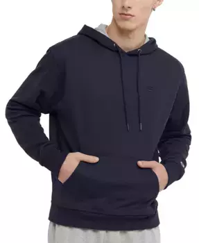 Мужская толстовка Powerblend Fleece с капюшоном Champion, синий