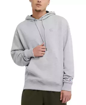 Мужская толстовка Powerblend Fleece с капюшоном Champion, серый