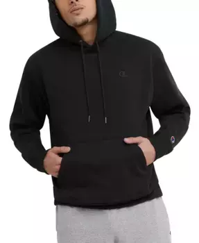 Мужская толстовка Powerblend Fleece с капюшоном Champion, черный