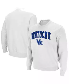 Мужская толстовка-пуловер Kentucky Wildcats Arch & Logo Colosseum, белый