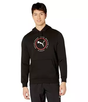 Мужская толстовка Puma Worldwide Sports Graphic Fleece, черный