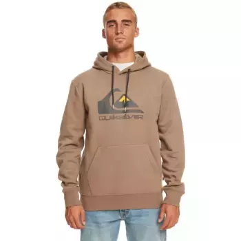 Мужская толстовка Quiksilver с большим логотипом, натуральный