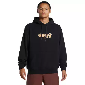 Мужская толстовка Quiksilver с графическим рисунком, чёрный