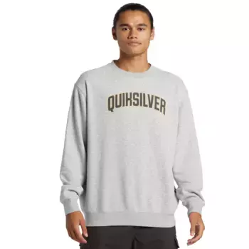 Мужская толстовка Quiksilver с графическим рисунком, серый