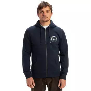 Мужская толстовка Quiksilver с графическим рисунком, тёмно-синий