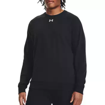 Мужская толстовка Rival Fleece Crew Under Armour, чёрный