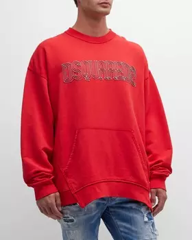 Мужская толстовка с 3D-логотипом Dsquared2