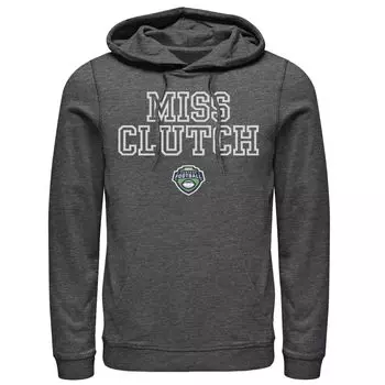 Мужская толстовка с белым текстовым логотипом ESPN Miss Clutch Licensed Character