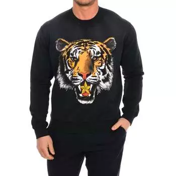 Мужская толстовка с длинным рукавом и круглым вырезом s71gu0486 s25030 Dsquared2, черный