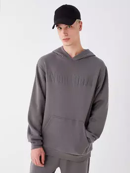 Мужская толстовка с длинным рукавом и принтом XSIDE, антрацит