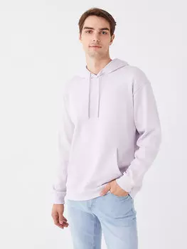 Мужская толстовка с длинным рукавом LCW Casual, сирень