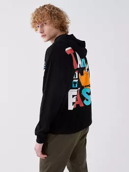 Мужская толстовка с длинным рукавом с принтом Daffy Duck XSIDE