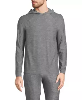 Мужская толстовка с длинным рукавом Weekend Weight Lands' End, серый