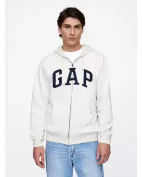 Мужская толстовка с длинными рукавами Gap, белый