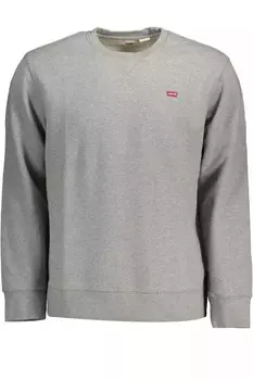 Мужская толстовка с длинными рукавами и логотипом Levi's Chic, серый