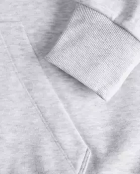 Мужская толстовка с длинными рукавами и вышивкой спереди Jack & Jones, светло-серый